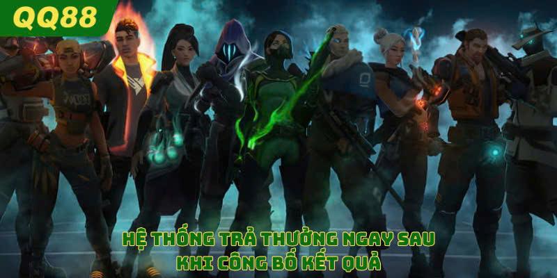 Chúng tôi sẽ lập tức trả thưởng sau khi công bố kết quả