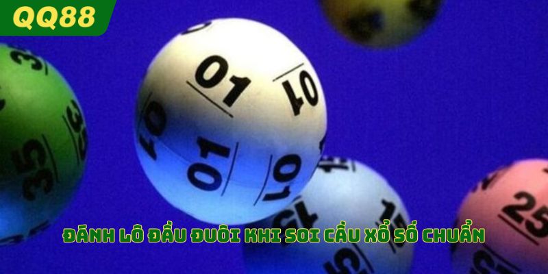 Đánh lô đầu đuôi khi soi cầu xổ số chuẩn